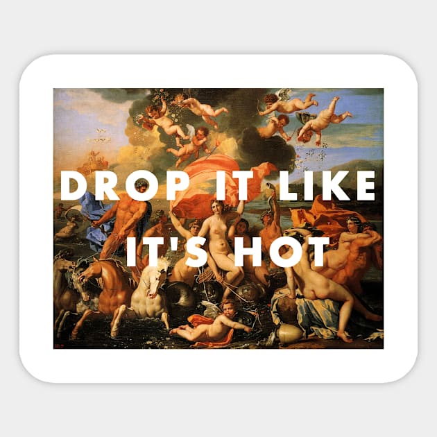 DROP IT LIKE IT'S HOT / SNOOP DOGG Sticker by barbzzm